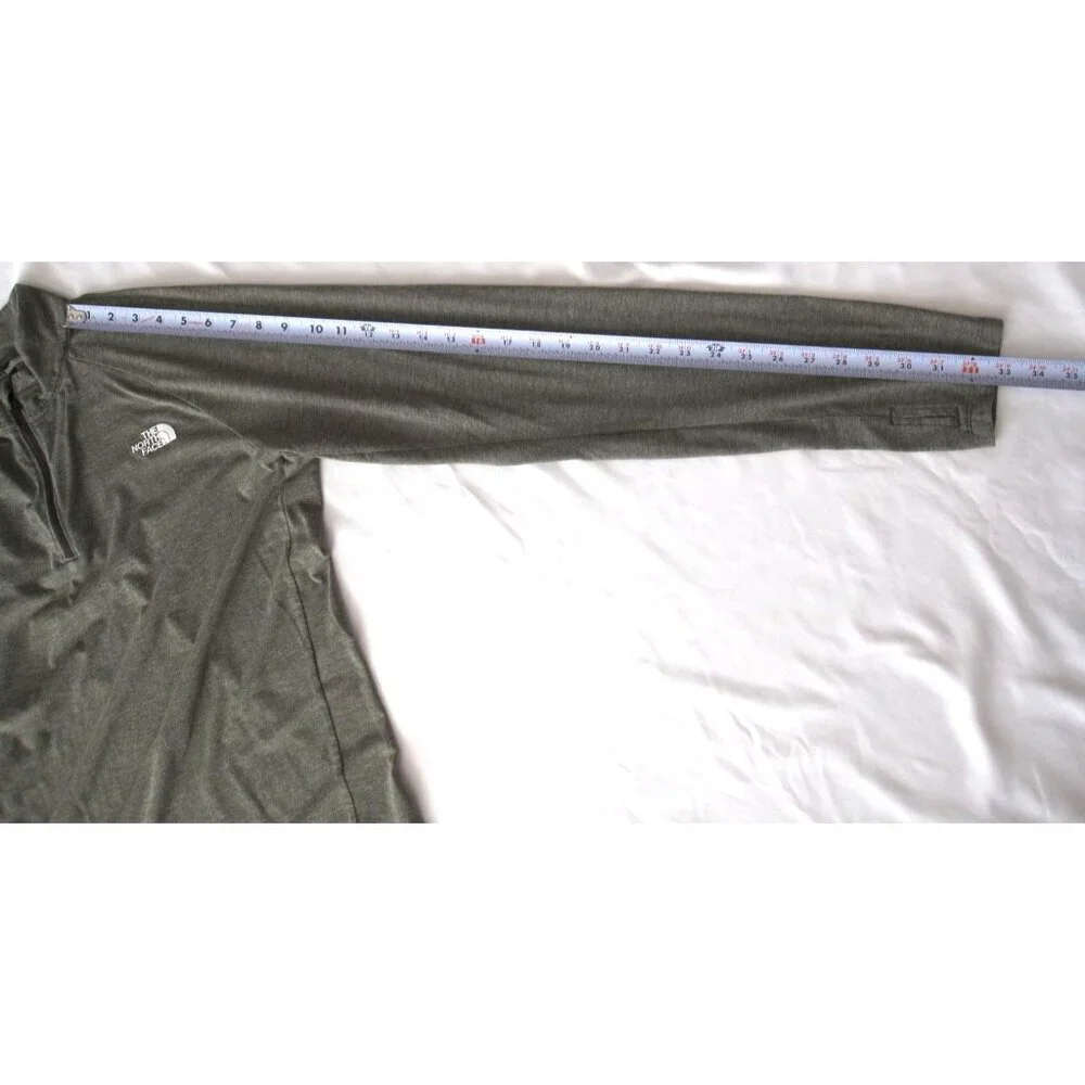 The North Face Pullover Lightweight Wander Casual Preppy 1/4 Zip Men Sz L (M25)‎